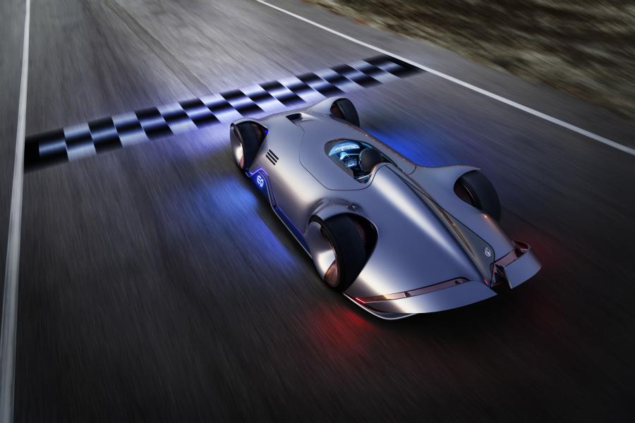  Mercedes-Benz Vision EQ Silver Arrow 2018 года  (фото 13 из 34)